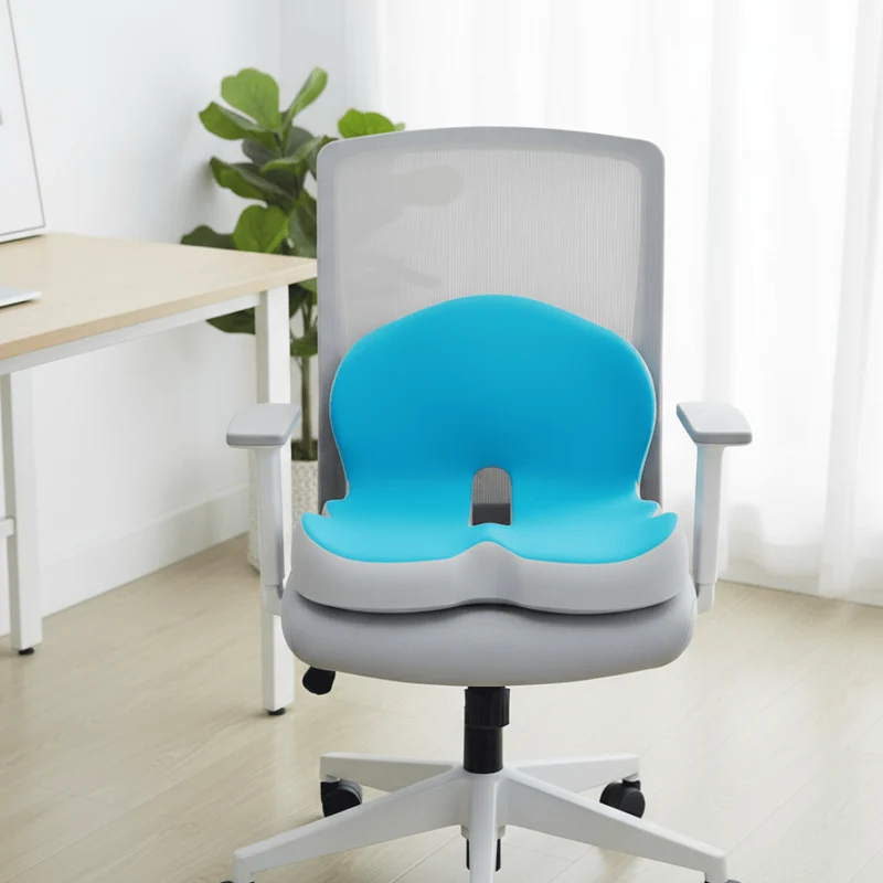Ergonomisch Zitkussen – Memory Foam & Wasbare Hoes
