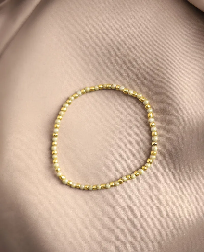 Bracelet | Light Olive / Gold