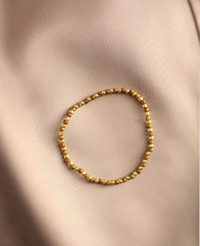 Bracelet | Hazelnut Brown / Gold