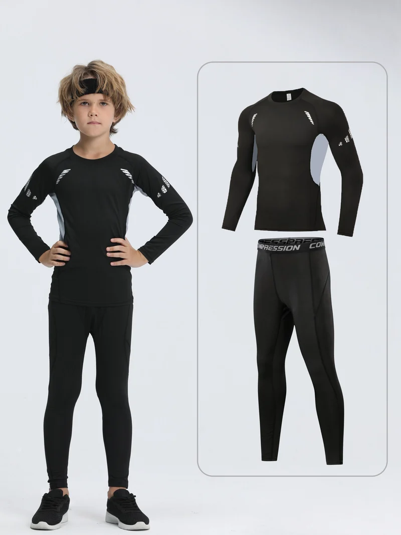 Active Motion Jongens Thermo Sportset – Warm, Comfortabel en Prestatiegericht