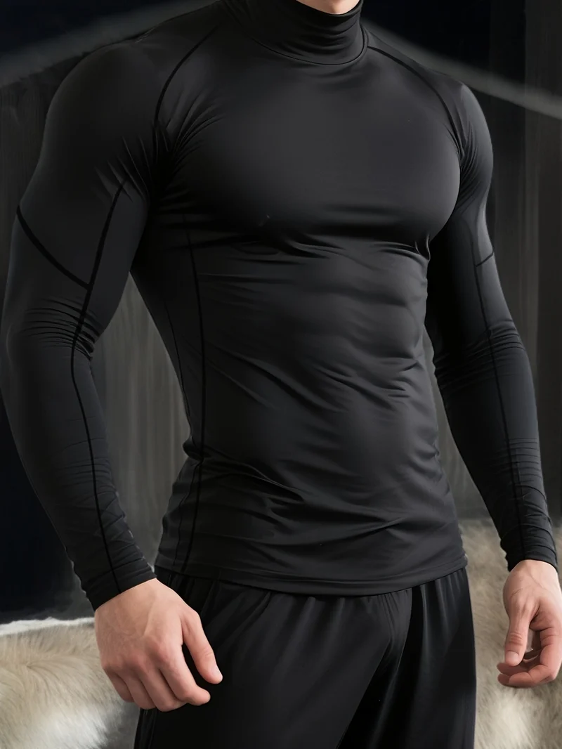 CoreFlex Heren Thermo Longsleeve – Warm en Aansluitend Comfort