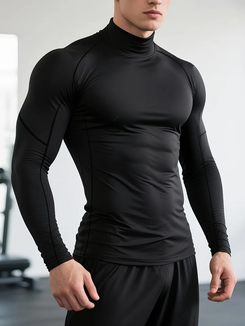 CoreFlex Heren Thermo Longsleeve – Warm en Aansluitend Comfort