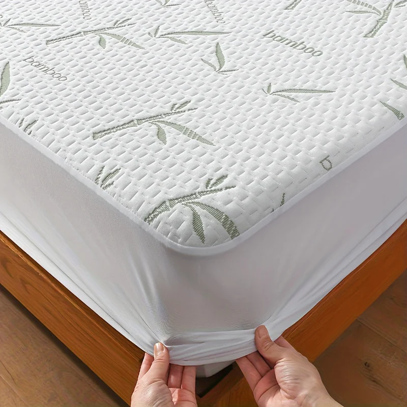 Bamboe Matrasbeschermer – Ademend & Koelend voor Optimaal Slaapcomfort