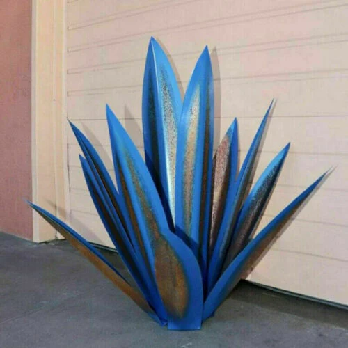 Metalen agave tuinbeeld – Onderhoudsvrij, Roestbestendig & Handgemaakt
