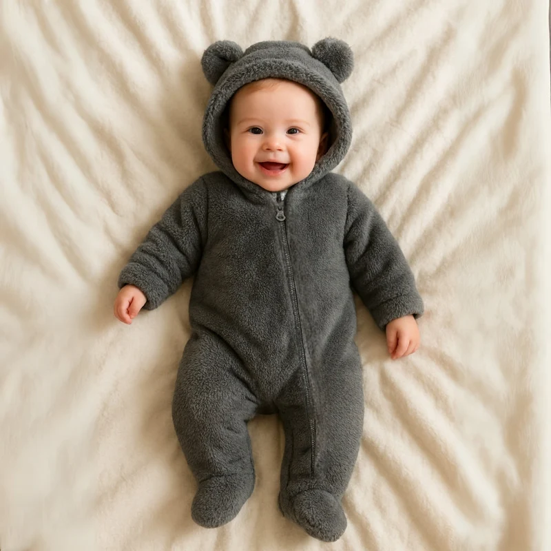 Knuffelbare Baby Winterpak – Warm en Comfortabel voor Buitenavonturen