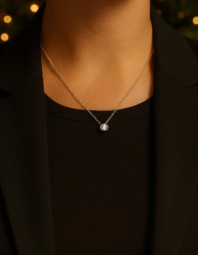 Necklace Diamond | Gold
