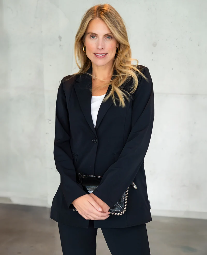 Blazer Straight Travel ++++ | Zwart