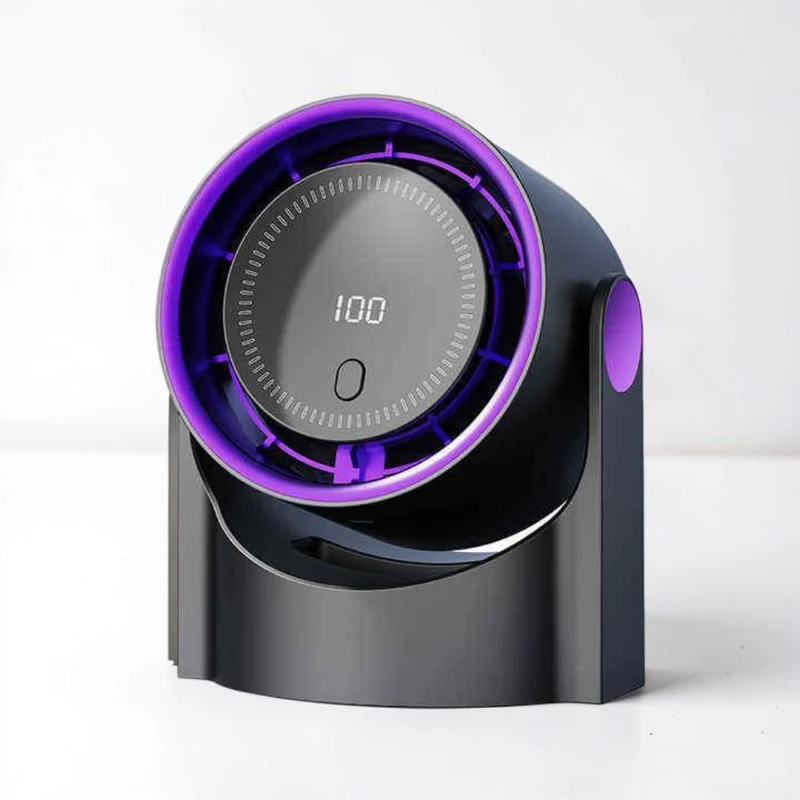 Ventilatore Scrivania USB Portatile Display Digitale