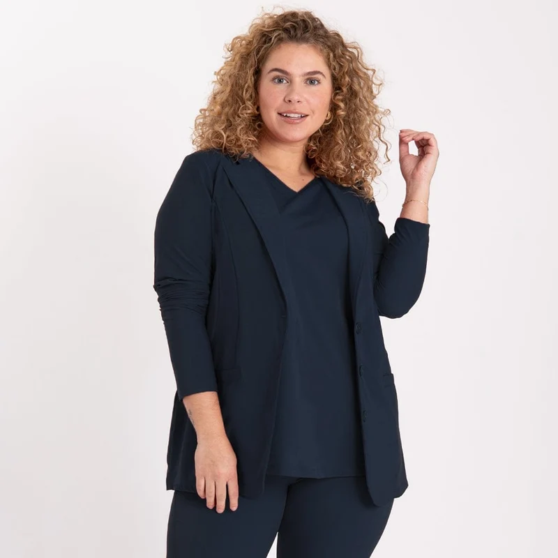 Blazer Perfecte Travel | Donkerblauw