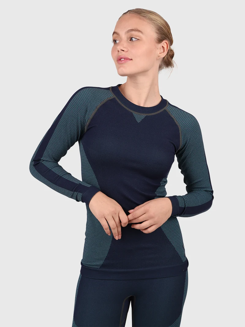 Tanzias Thermal Women Top | Navy