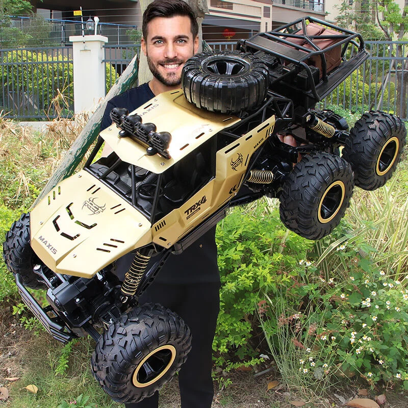 6-Wiel RC Monster Truck Off-Road - Schaal 1:12 met 2.4GHz
