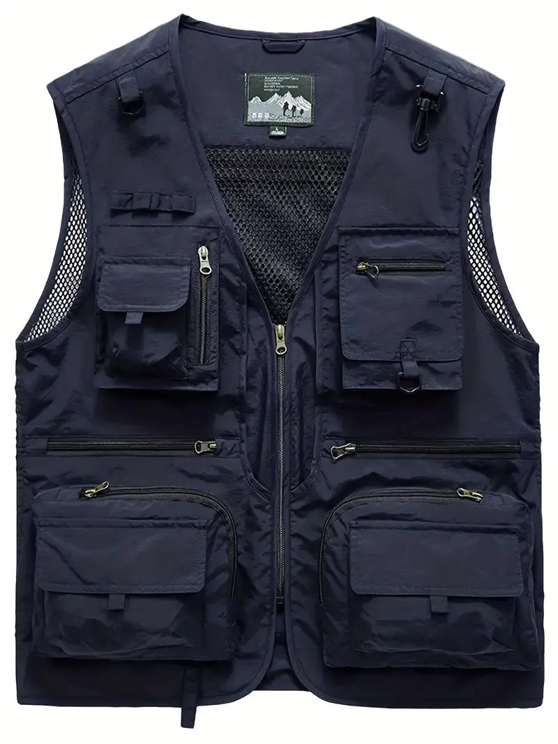 Outdoor Bodywarmer - Voor Vissers - Meerdere Zakken