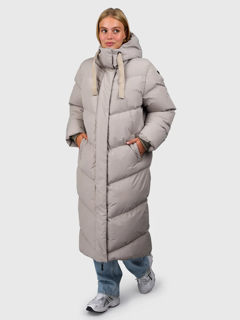 Bigsury Women Long Puffer Jacket | Fungi