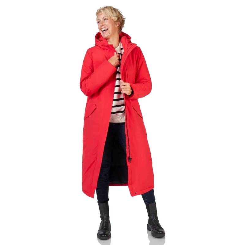 Happy Rainy Days Winter Regenjas Dames Vancouver Rood