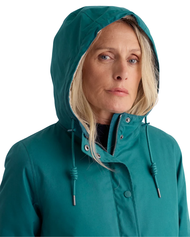 Seasalt Winter Parka Dames Plant Hunter Petrol/ Gust