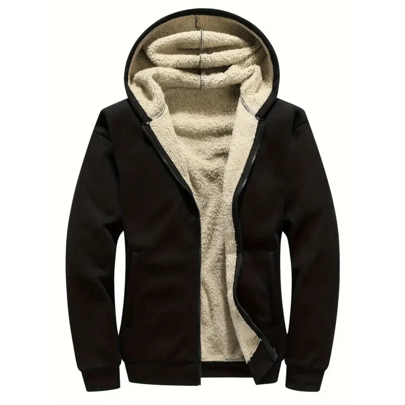 Heren Hoodie – Gevoerd – Winter