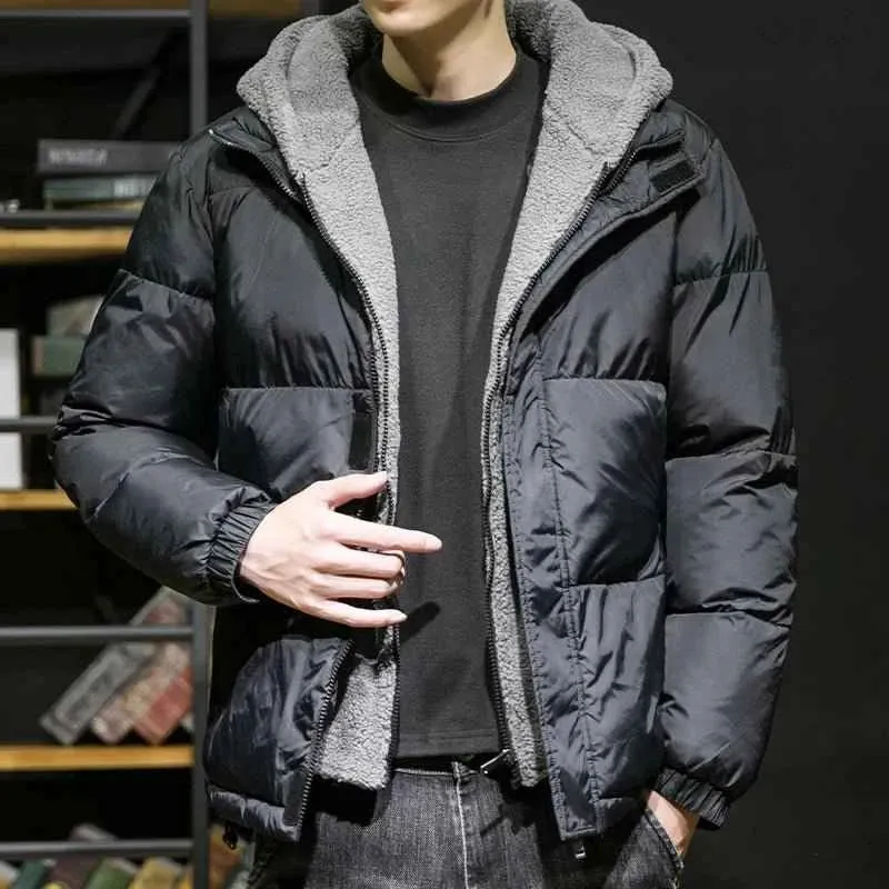 Zwarte parka met capuchon voor heren - Hoogwaardige winterjas voor optimale warmte