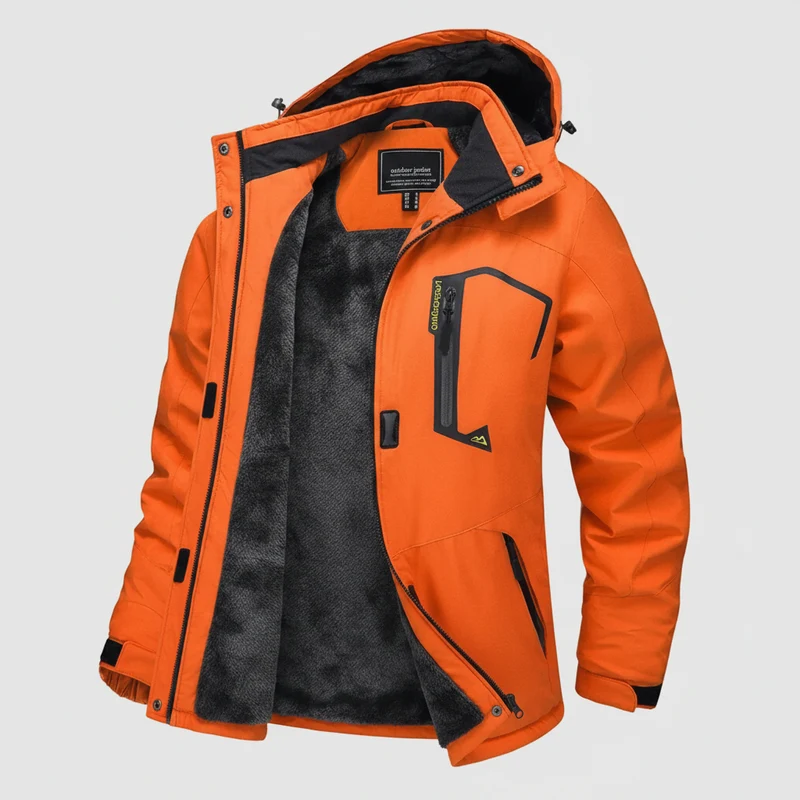 TACVASEN Waterdichte Winter Ski-jas - Waterdichte Thermische Fleece Jas voor Dames, Casual Regen- en Windbreaker Parka