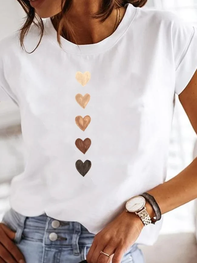 Dames T-shirt met Grafische Print