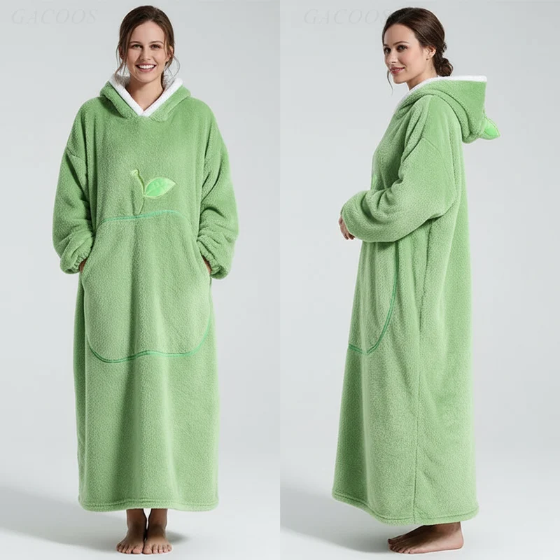 Een heerlijk warme, extra grote hoodie-deken voor ultieme warmte en stijl.