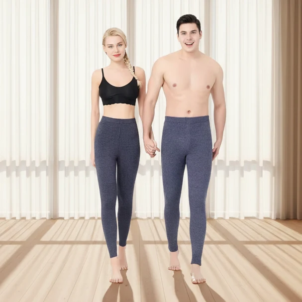 Thermisch ondergoed van merinowol voor mannen en vrouwen - winterpanty's en dikke leggings