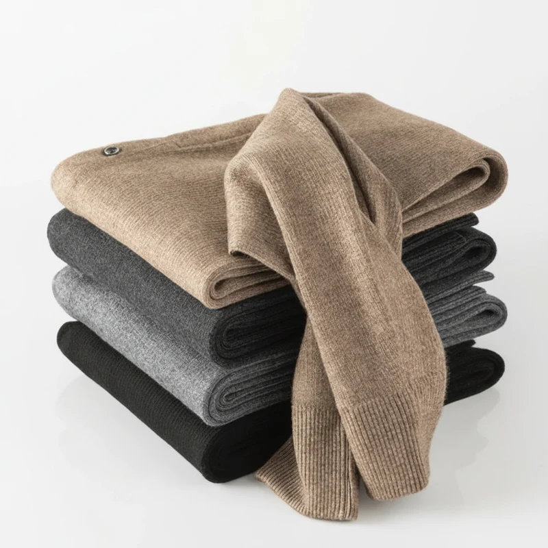 Thermisch ondergoed van merinowol: Unisex leggings voor ultieme warmte en comfort in de winter.