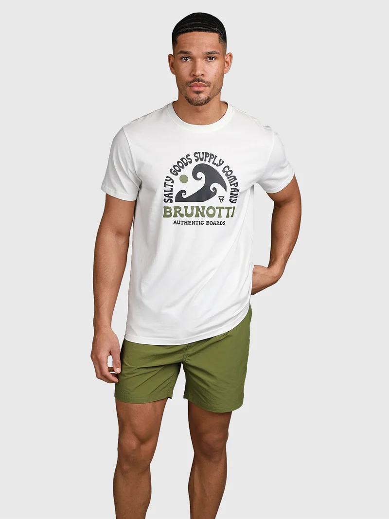 Leeway Men T-shirt | Cream