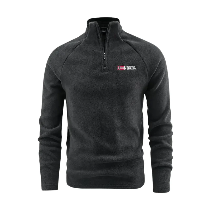 Thermisch Fleece Vest Heren – Half-Zip & Ademend – Winter