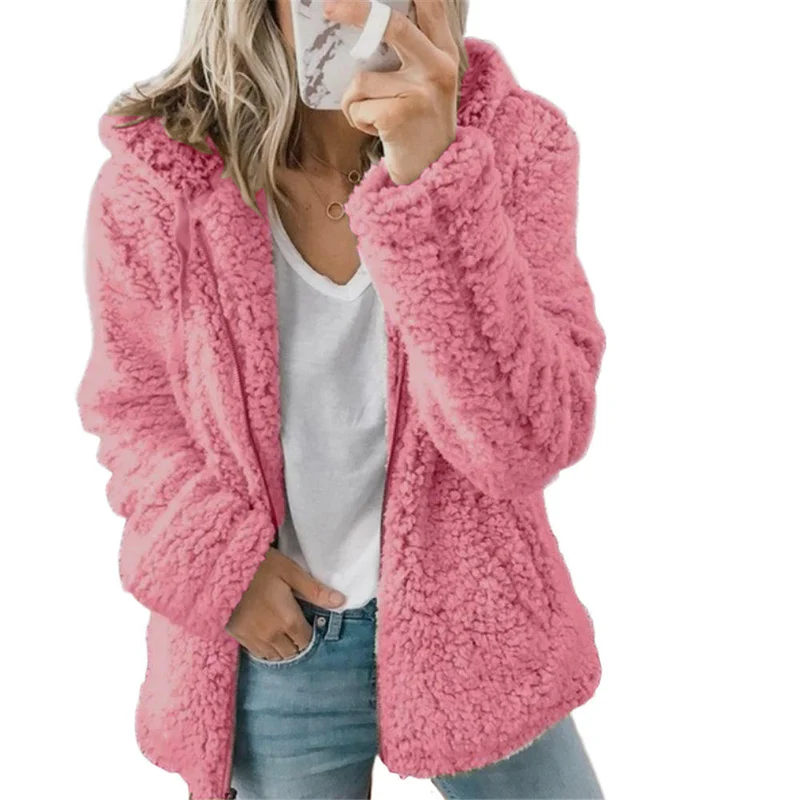 Emma Fluffy Hoodie voor Dames - Comfortabele Hoodie voor Koude Dagen