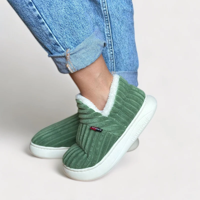 Dames Fleece Pantoffels - Warm en Stijlvol