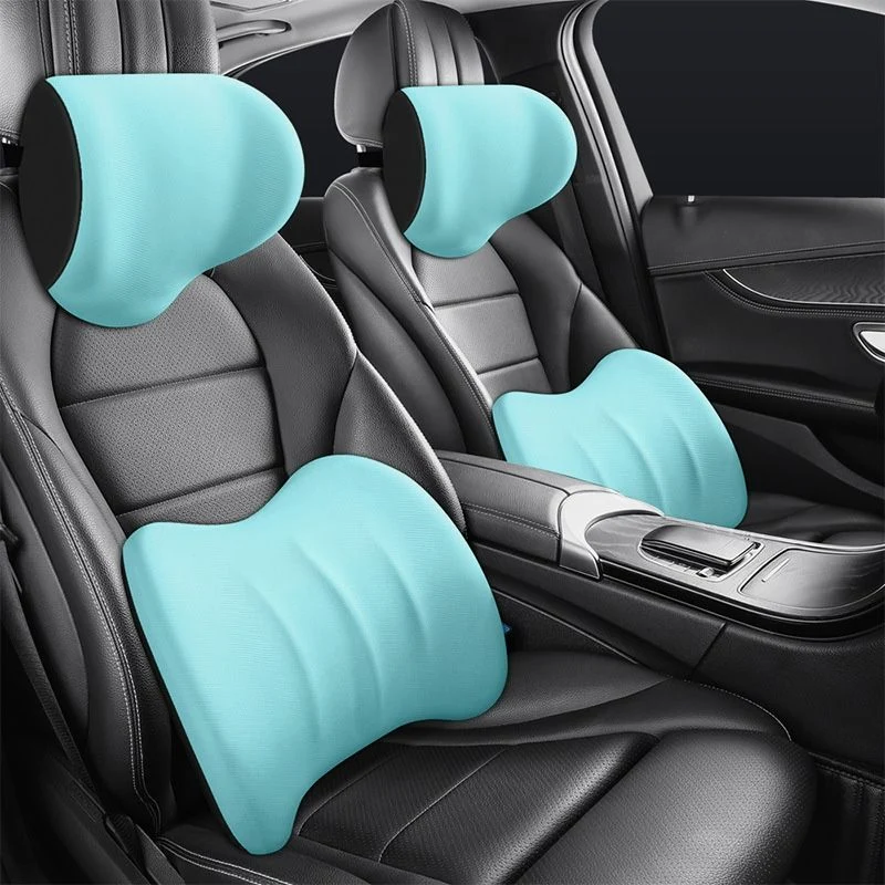AutoEase ComfortRide Set – Ergonomisch Geheugenschuim Kussen voor Auto’s