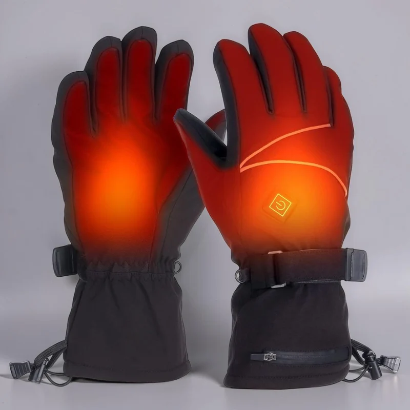 Winterhandschoenen Verwarmde Handschoenen Touchscreen Waterdicht