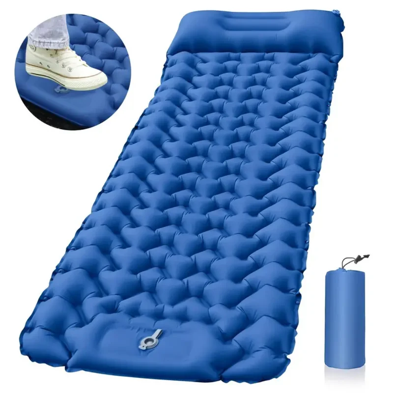 Nook Luchtbed – Comfortabel Camping Luchtbed met Ingebouwde Pomp en Waterbestendig Ontwerp