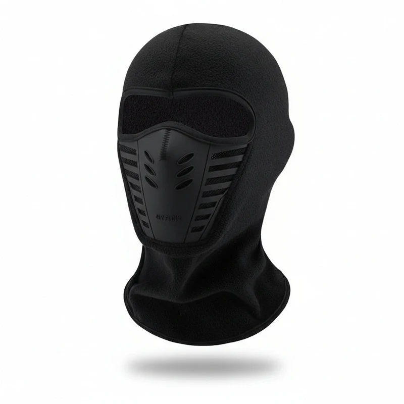 Unisex thermal face mask breathable wind protection