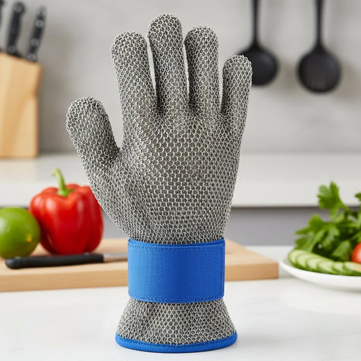 Snijbestendige Handschoenen – RVS, ANSI A9 & Duurzaam Ontwerp