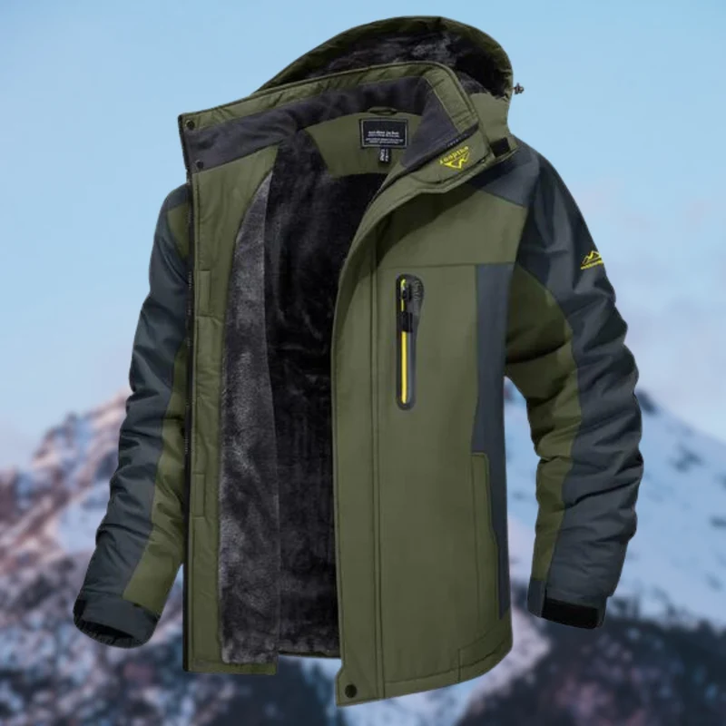 Men's Outdoor Insulated Winter Jacket for All Weather