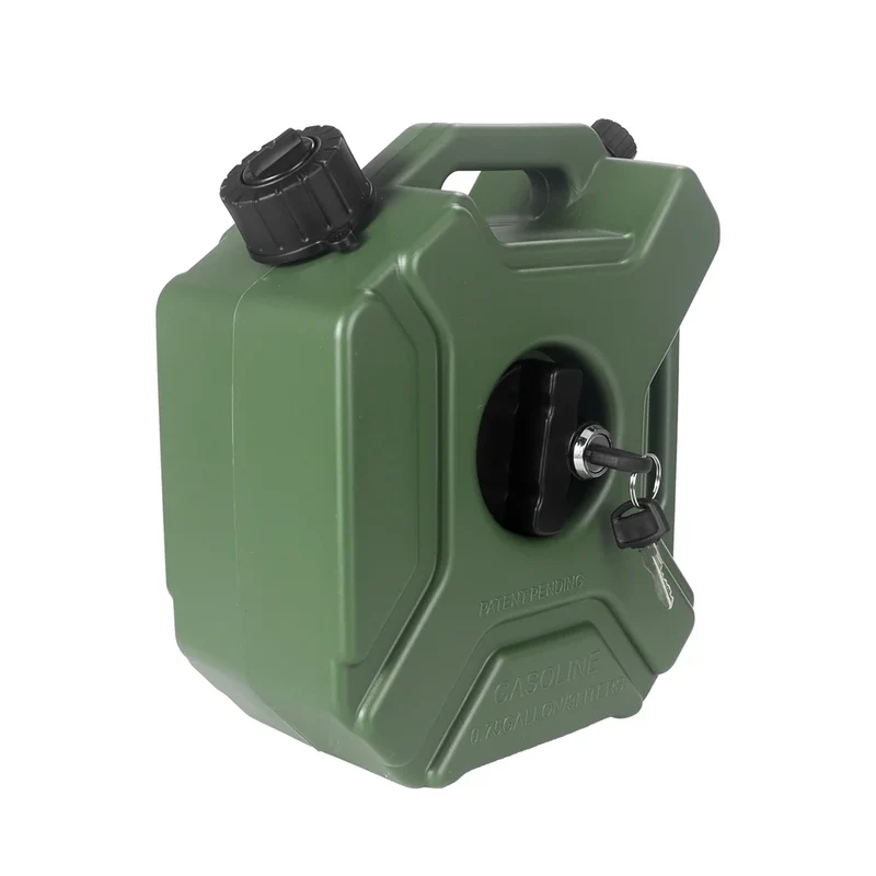 Brandstofcontainer – Compacte 3L jerrycan van stevig kunststof voor auto en motor