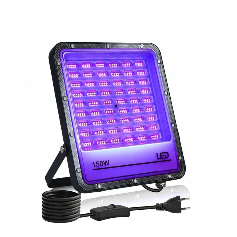 UV Schijnwerper – LED blacklight met 395 nm licht en krachtige lichteffecten
