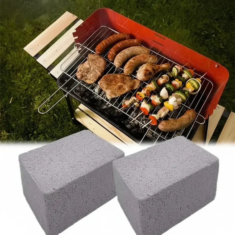 Grillreinigingsstenen – Pimpsteen blokken (10 stuks) voor snelle BBQ- en roosterreiniging