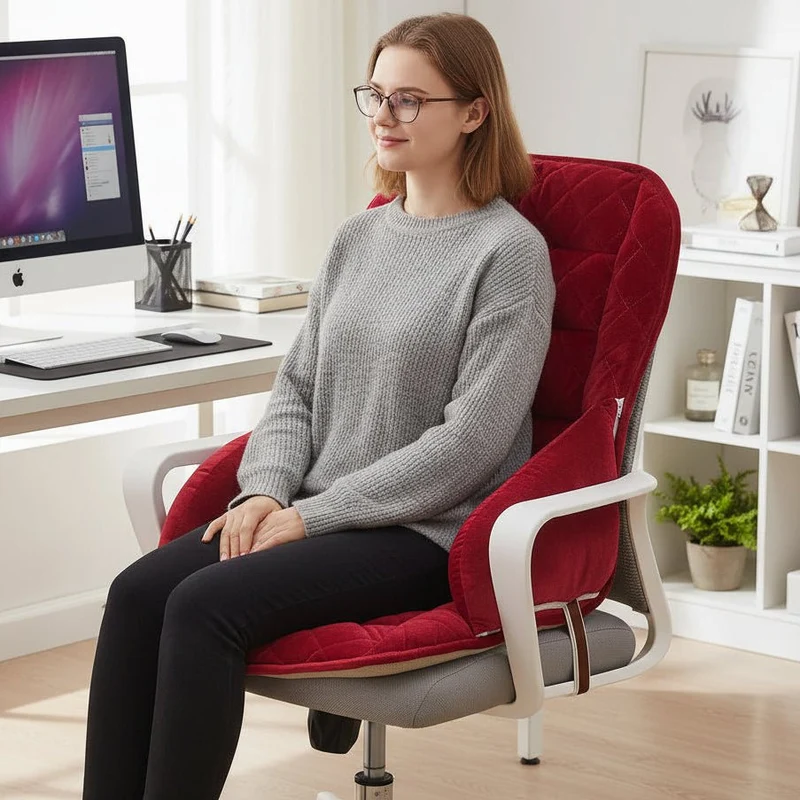 Rugkussen – Ergonomisch zitkussen met ademende stof en stevige ondersteuning
