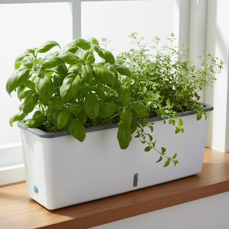 Zelfwaterende Plantenbak – Bloempot met Waterreservoir