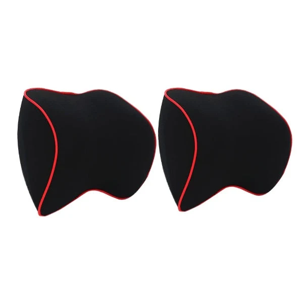 2-Pack Autonekkussen – Ergonomisch Memory Foam Nekkussen voor Autostoel