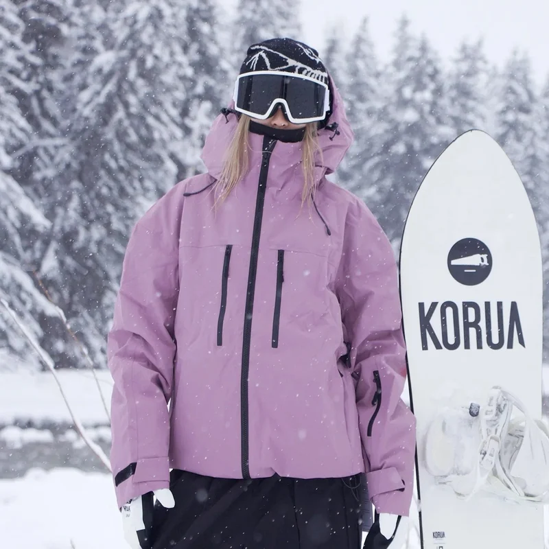 Ski- en Snowboardjas – Waterafstotende Winterjas met Ventilatie en Capuchon