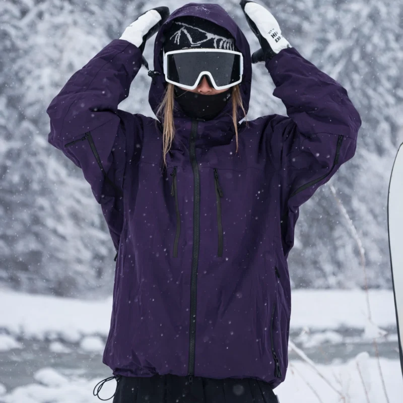 Ski- en Snowboardjas – Waterafstotende Winterjas met Ventilatie en Capuchon