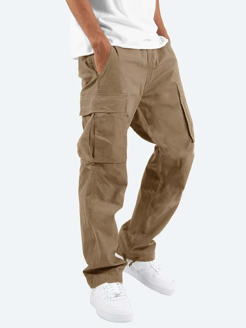 Cargo Broek Heren – Comfortabel Design met Functionele Zakken