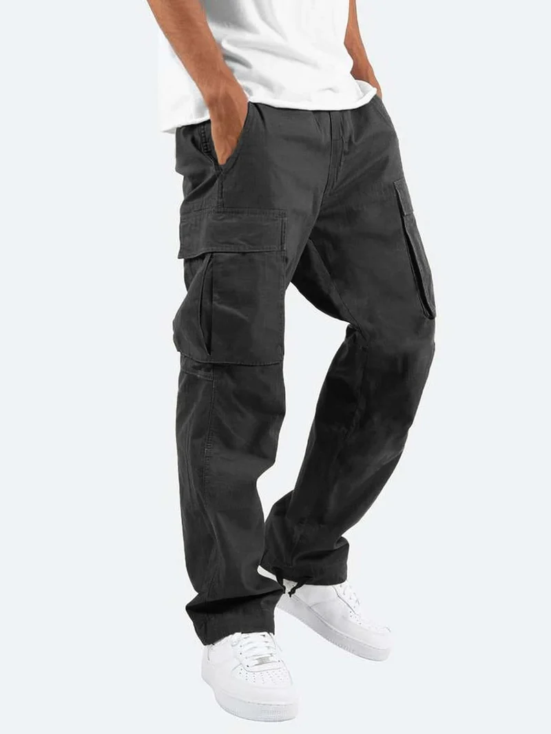 Cargo Broek Heren – Comfortabel Design met Functionele Zakken