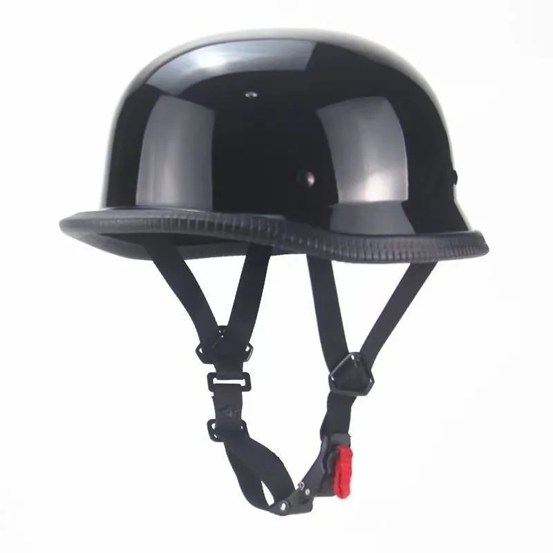 Retro Motorhelm – Lichtgewicht Halfhelm voor Cruiser, Scooter en Motor