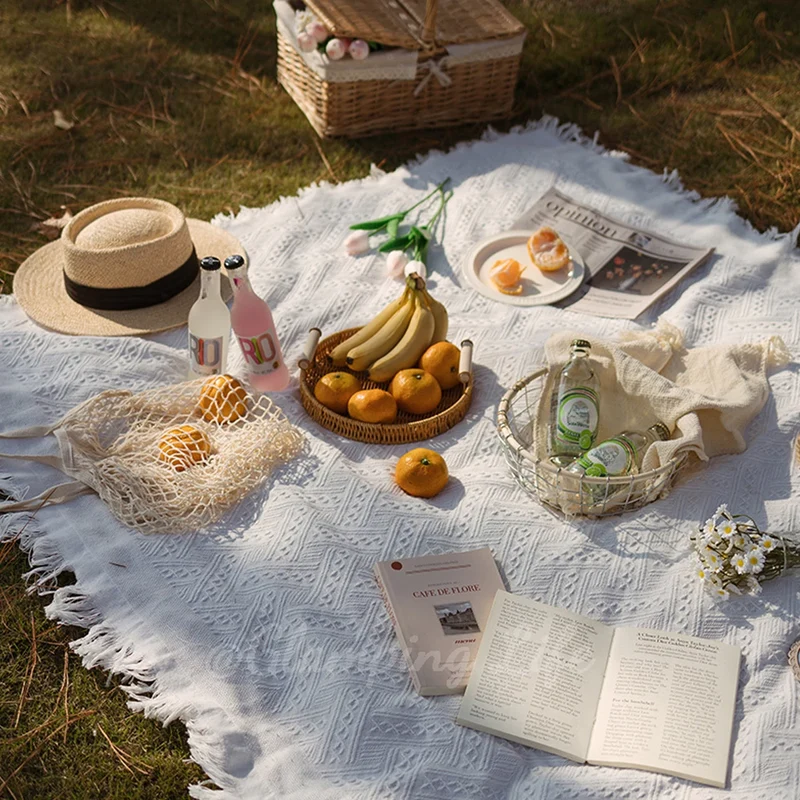 Picknickkleed voor Buiten – Groot, Zacht en Lichtgewicht Picknickdeken
