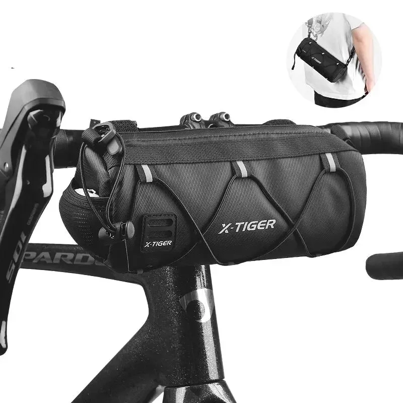 Multifunctionele Fietstas – Waterdicht 600D Nylon & Ruime Opbergruimte