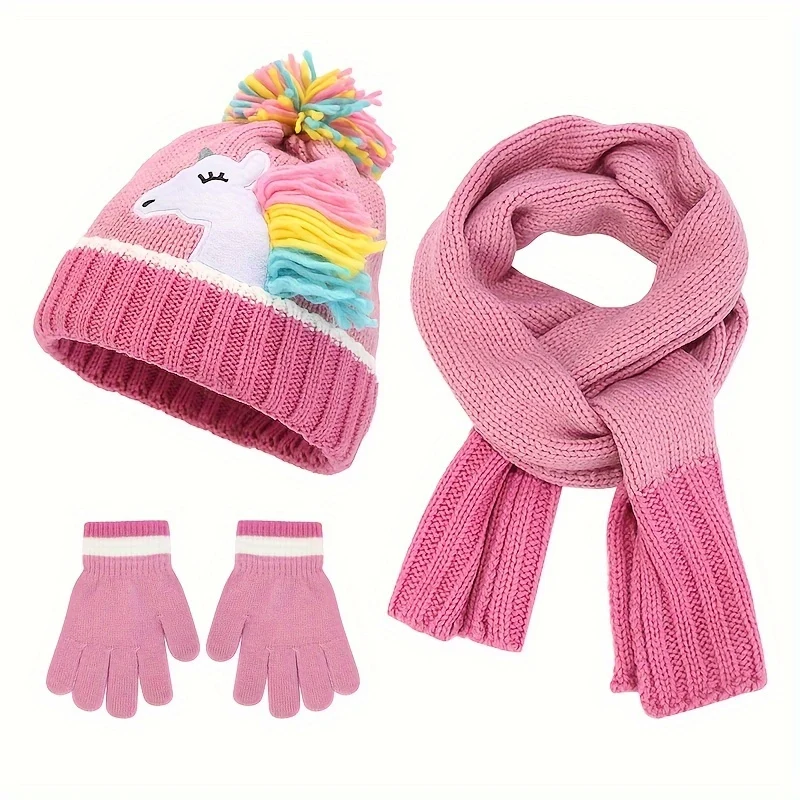 Unicorn Winterset voor Kleine Kids - Voor Warme en Speelse Winterdagen